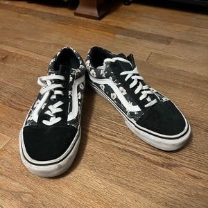 Floral Vans Old Skool